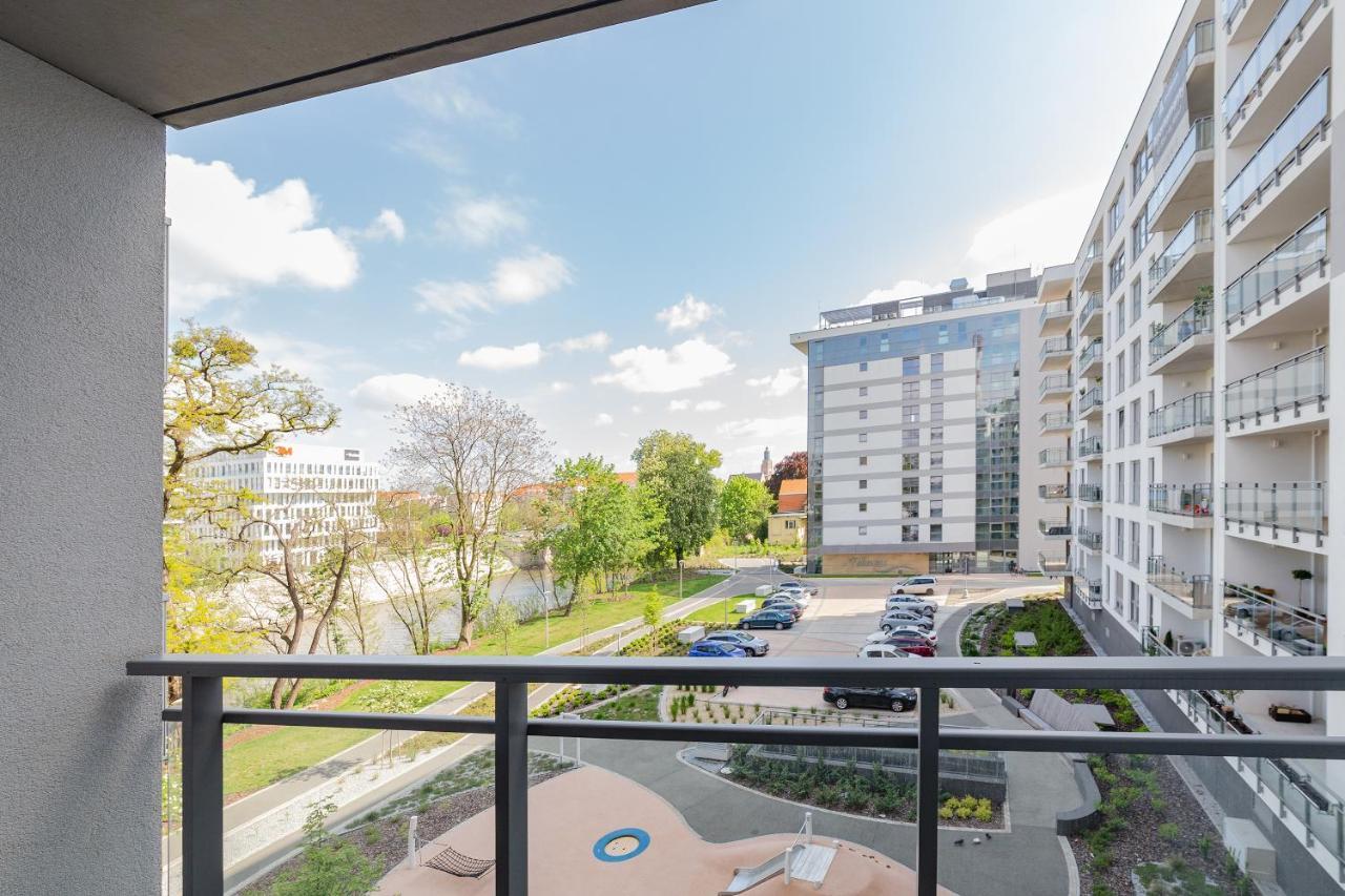 Odra View Apartments III Вроцлав Екстериор снимка